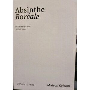 Absinthe Boreale By Maison Crivelle Eau De Parfum 3.3floz Sealed. AUTHENTIC